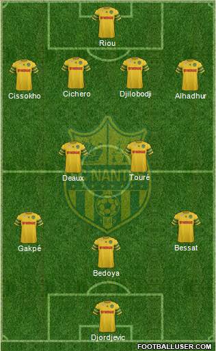 FC Nantes Formation 2013