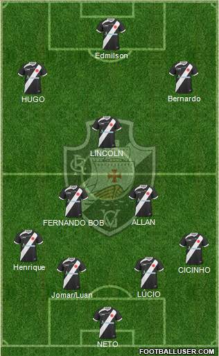 CR Vasco da Gama Formation 2013