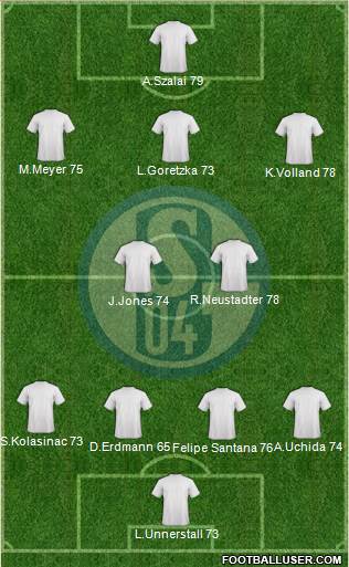 FC Schalke 04 Formation 2013