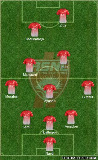 A.S. Nancy Lorraine Formation 2013