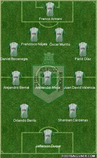 CDC Atlético Nacional Formation 2013