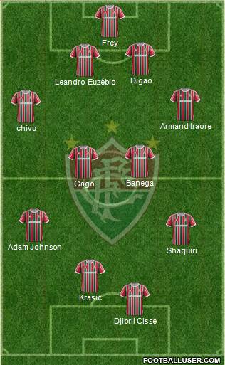 Fluminense FC Formation 2013