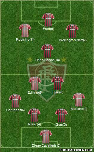 Fluminense FC Formation 2013