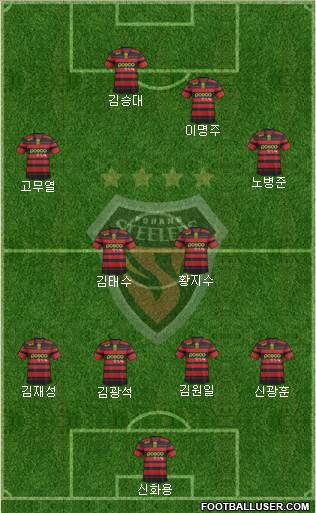 Pohang Steelers Formation 2013