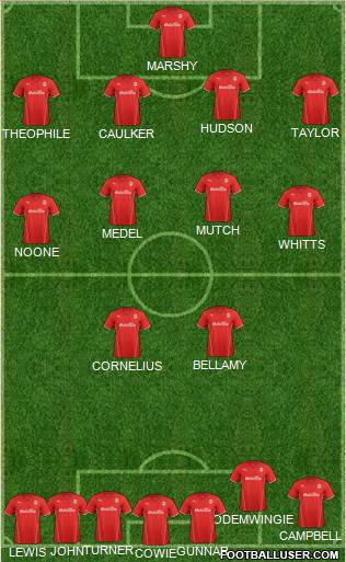 Cardiff City Formation 2013