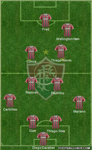 Fluminense FC Formation 2013