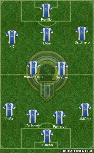 Hércules C.F., S.A.D. Formation 2013