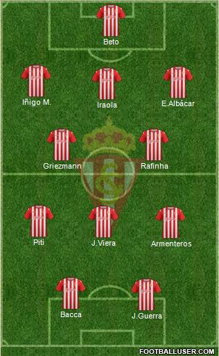 Real Sporting S.A.D. Formation 2013