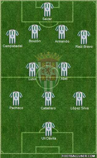 Córdoba C.F., S.A.D. Formation 2013