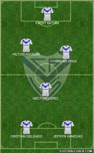 Vélez Sarsfield Formation 2013