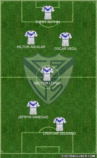 Vélez Sarsfield Formation 2013