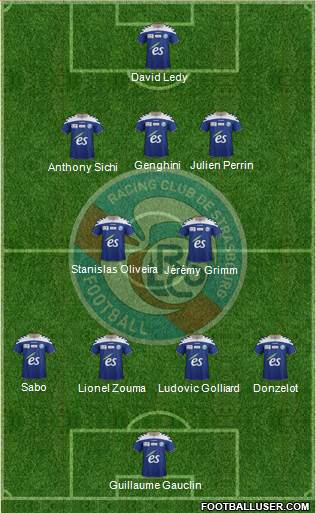 Racing Club de Strasbourg-Football Formation 2013