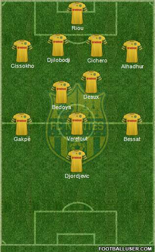 FC Nantes Formation 2013