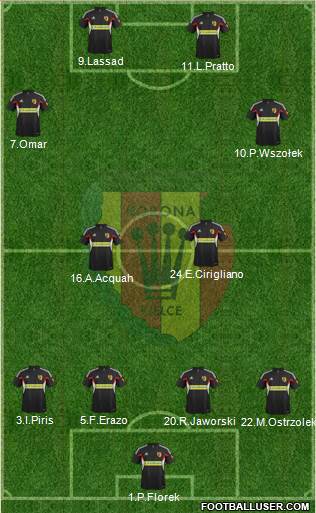 Korona Kielce Formation 2013