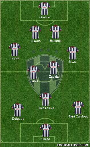 Club de Fútbol Monterrey Formation 2013