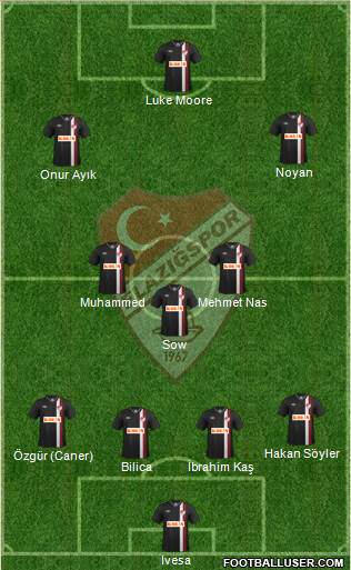 Elazigspor Formation 2013