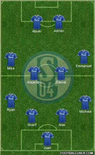 FC Schalke 04 Formation 2013