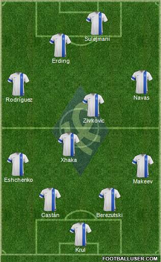 Krylja Sovetov Samara Formation 2013