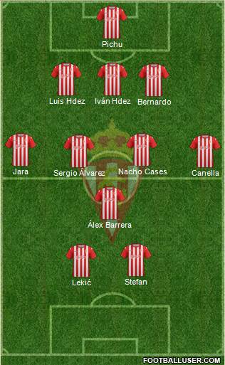 Real Sporting S.A.D. Formation 2013