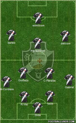 CR Vasco da Gama Formation 2013