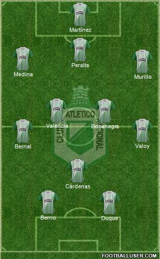 CDC Atlético Nacional Formation 2013