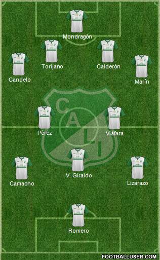 AC Deportivo Cali Formation 2013