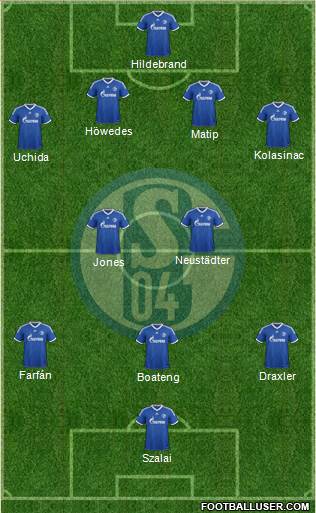 FC Schalke 04 Formation 2013