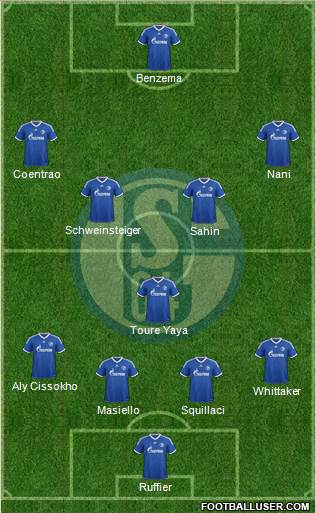 FC Schalke 04 Formation 2013