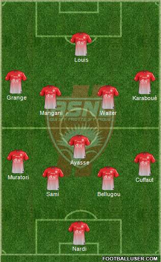 A.S. Nancy Lorraine Formation 2013