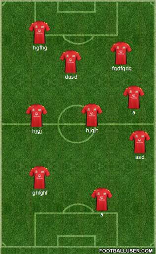 Adelaide United FC Formation 2013