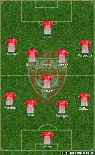 A.S. Nancy Lorraine Formation 2013