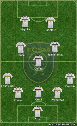 FC Sochaux-Montbéliard Formation 2013