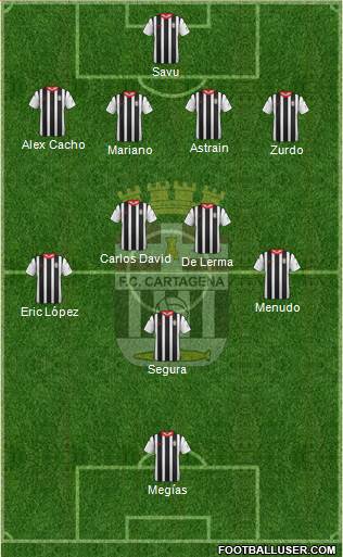 F.C. Cartagena Formation 2013