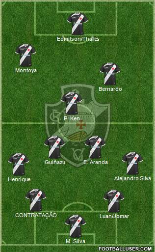 CR Vasco da Gama Formation 2013