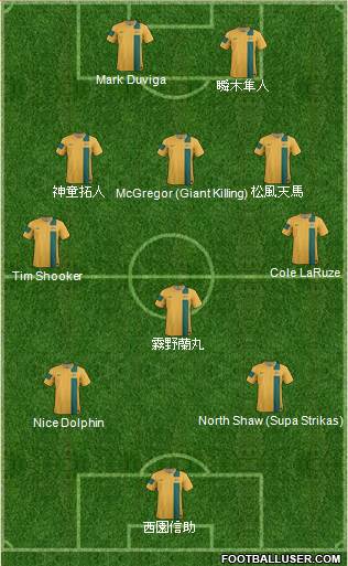 Australia Formation 2013