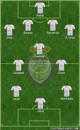 Real Jaén C.F. Formation 2013