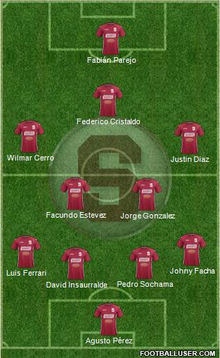 CD Saprissa Formation 2013