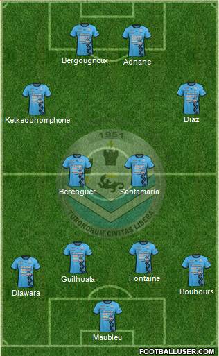 Tours Football Club Formation 2013