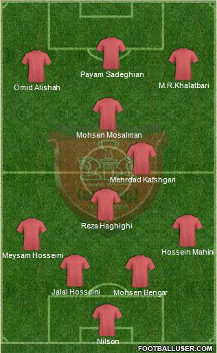 Persepolis Tehran Formation 2013