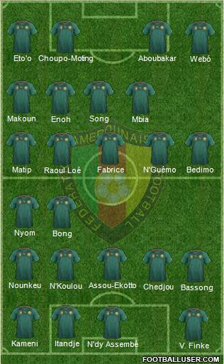 Cameroon Formation 2013