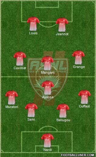 A.S. Nancy Lorraine Formation 2013