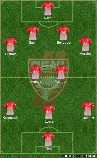 A.S. Nancy Lorraine Formation 2013