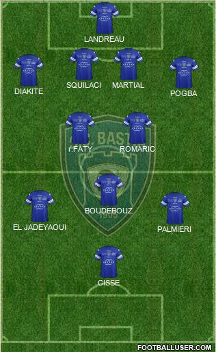 Sporting Club Bastia Formation 2013