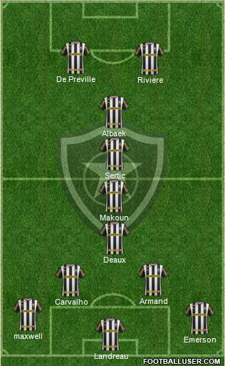 Botafogo FR Formation 2013