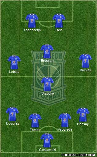 Lech Poznan Formation 2013