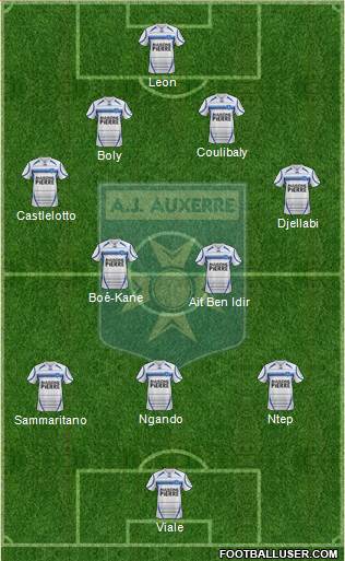 A.J. Auxerre Formation 2013