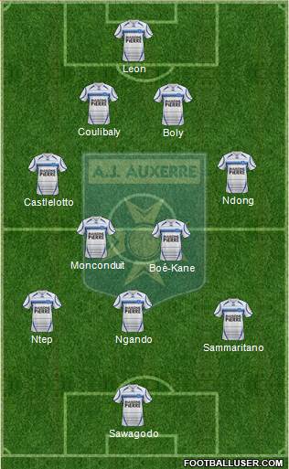 A.J. Auxerre Formation 2013