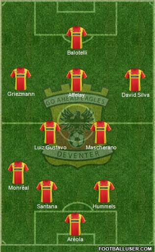 Go Ahead Eagles Formation 2013