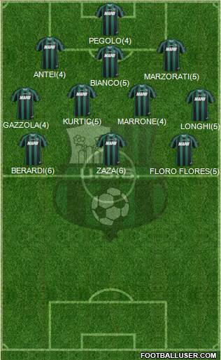 Sassuolo Formation 2013