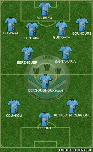 Tours Football Club Formation 2013